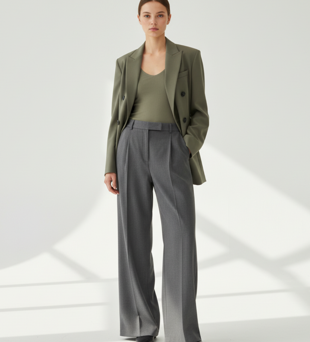 Pantalon Taille Haute Évasé — Civolé