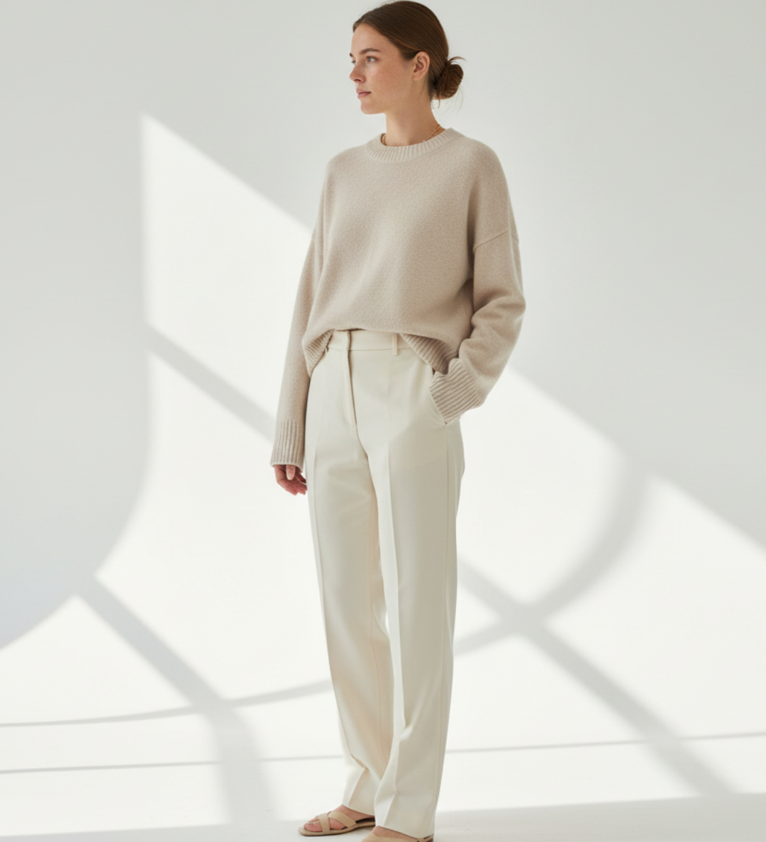 Pull Knit Minimaliste en Maille Douce — Civolé