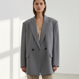 Blazer Tailleur Oversize Structuré — Civolé