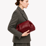 Pochette Tressée Bordeaux — Civolé