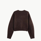 Cardigan en Laine Douce à Boutons Dorés — Civolé