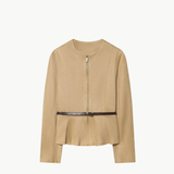 Veste Cintrée à Ceinture Minimaliste — Civolé