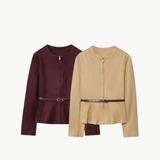 Veste Cintrée à Ceinture Minimaliste — Civolé